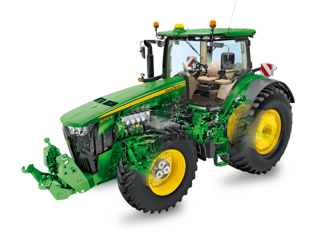 John Deere 8370R Ciągnik John Deere 8370R